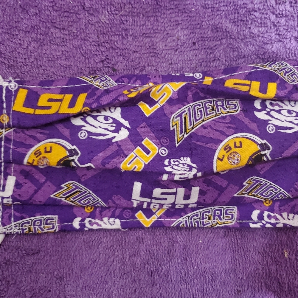 LSU face mask